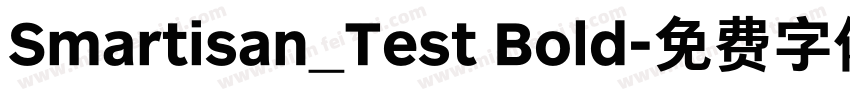 Smartisan_Test Bold字体转换